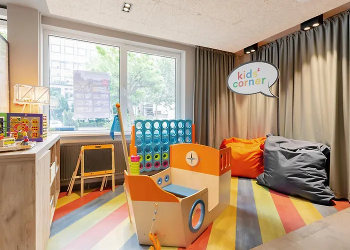 法兰克福加鲁斯维亚特尔a&o经济型连锁酒店 酒店